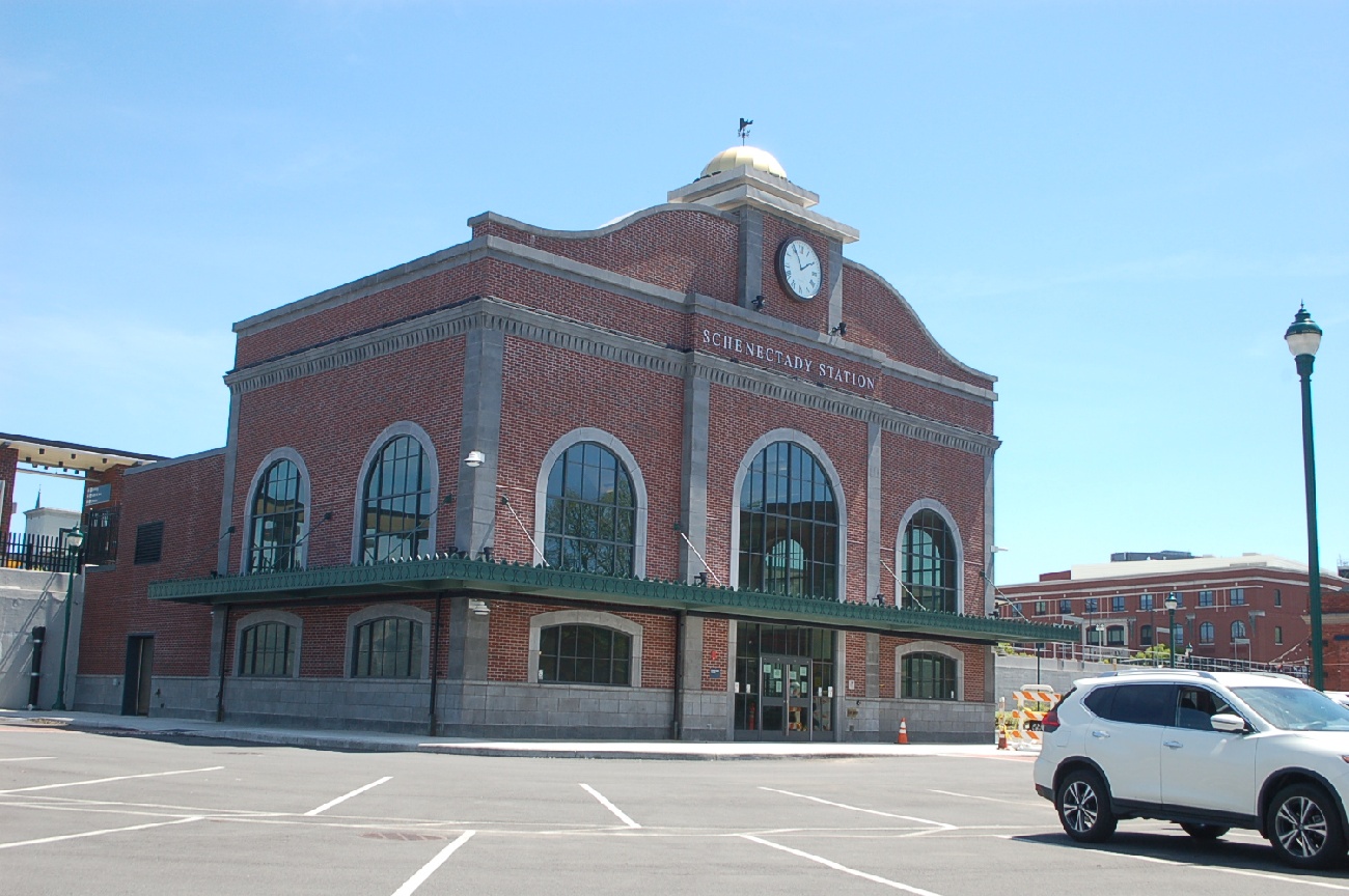 Amtrak Railroad Station in Schenectady