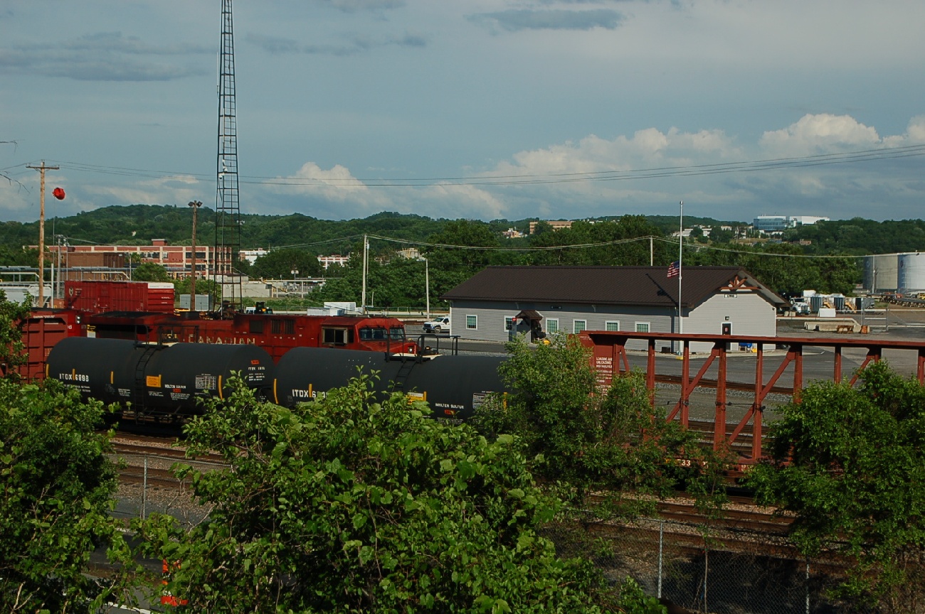 Canadian Pacific Freight Kenwood Yards in Albany