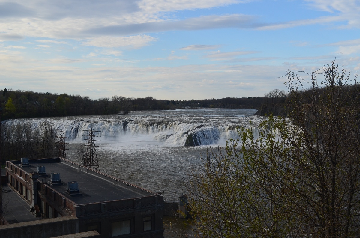 Cohoes Falls on the Mohawk River