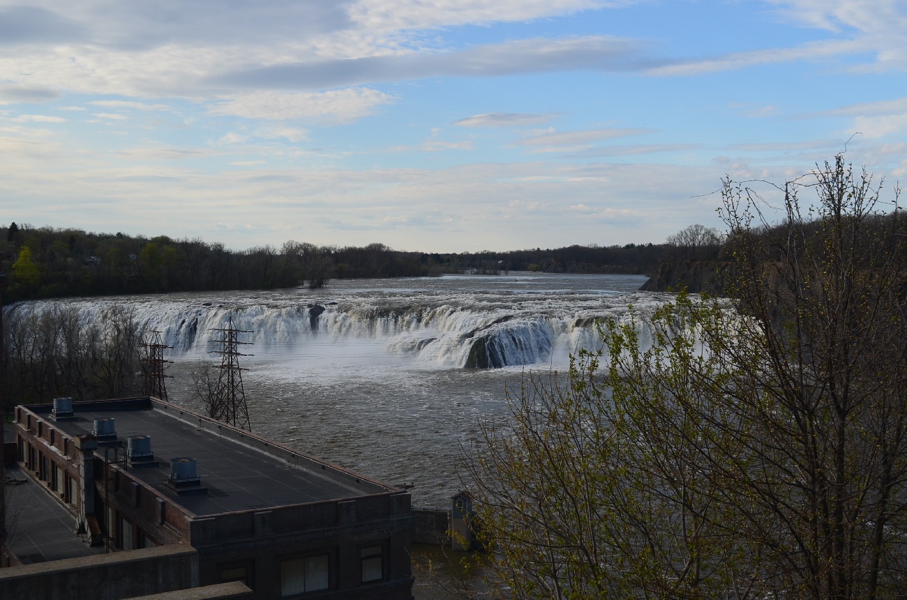 Cohoes Falls on the Mohawk River