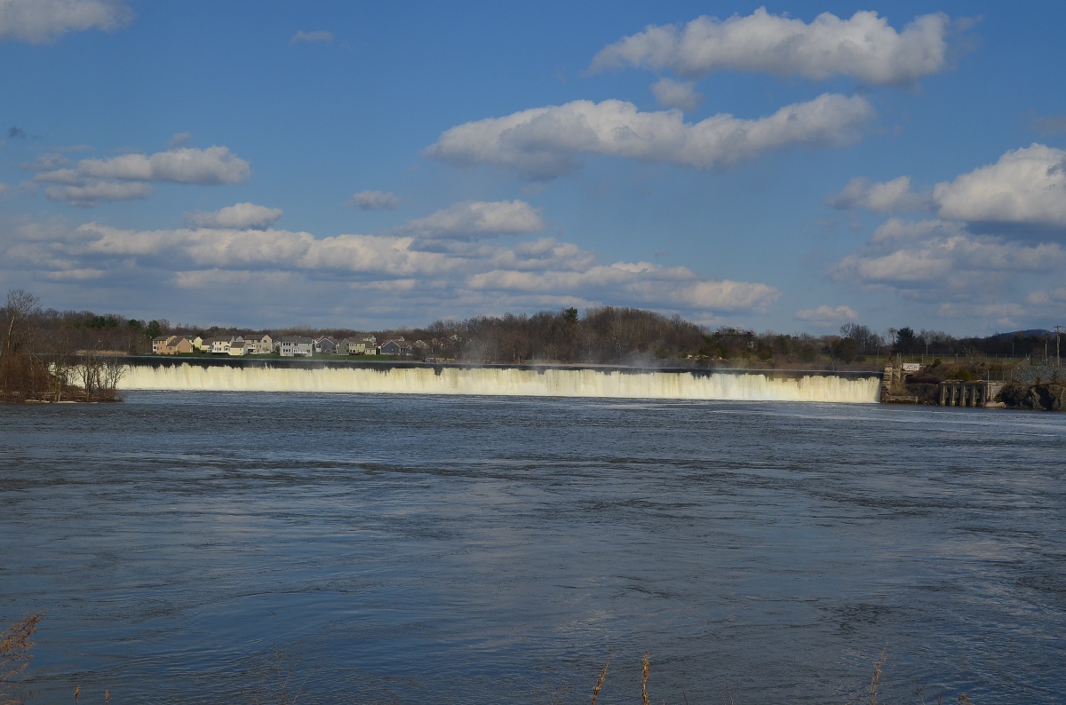 The Crescent Dam on the Mohawk River