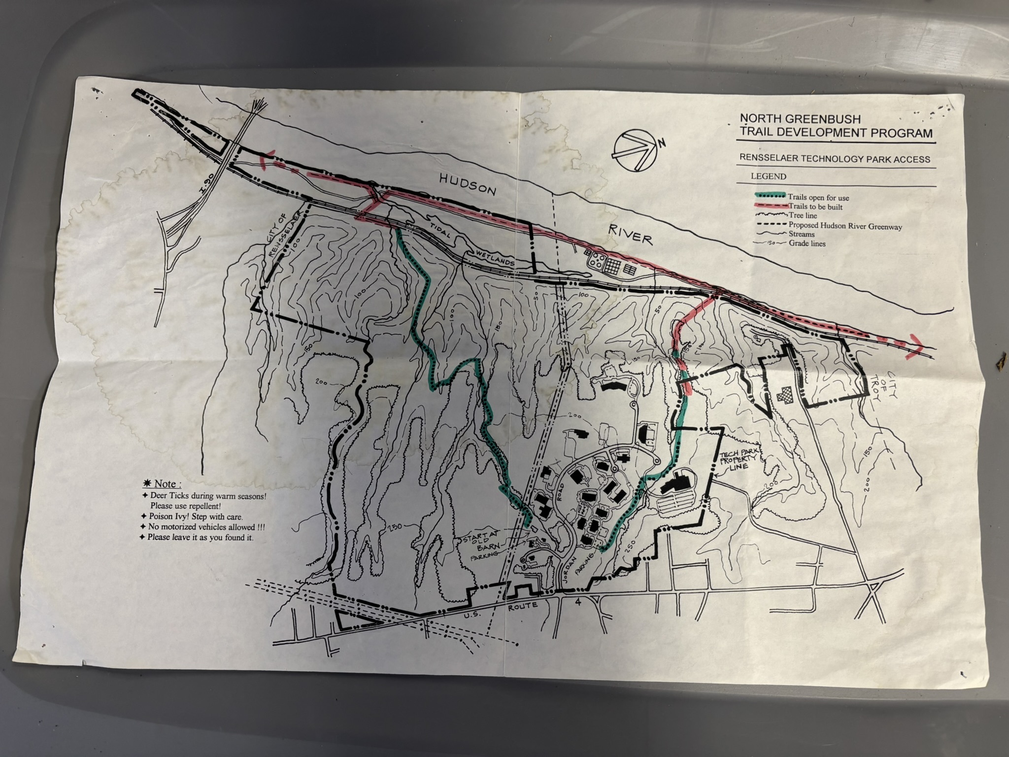 RPI Tech Park Hiking Trails